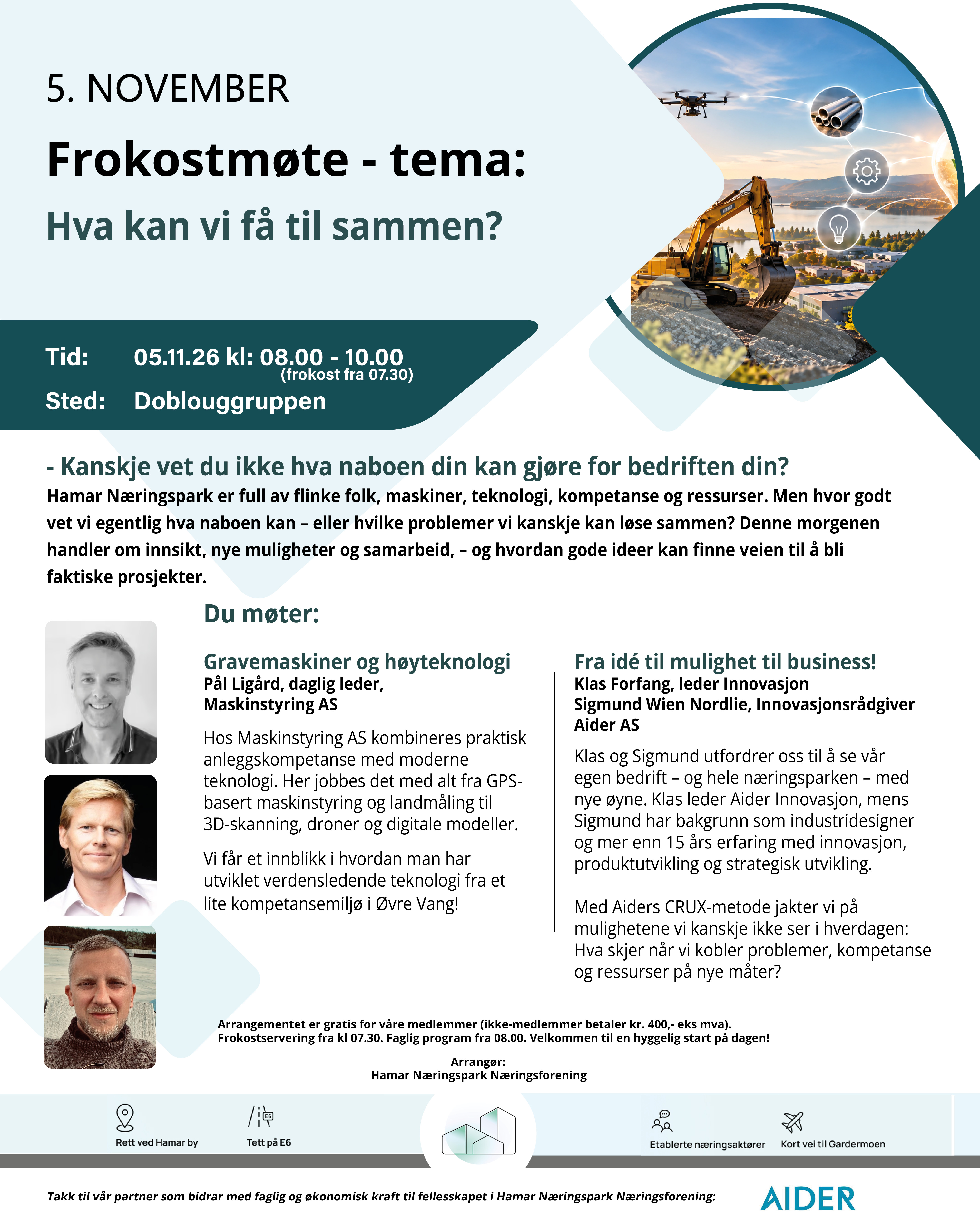 Frokostmøte HNNF