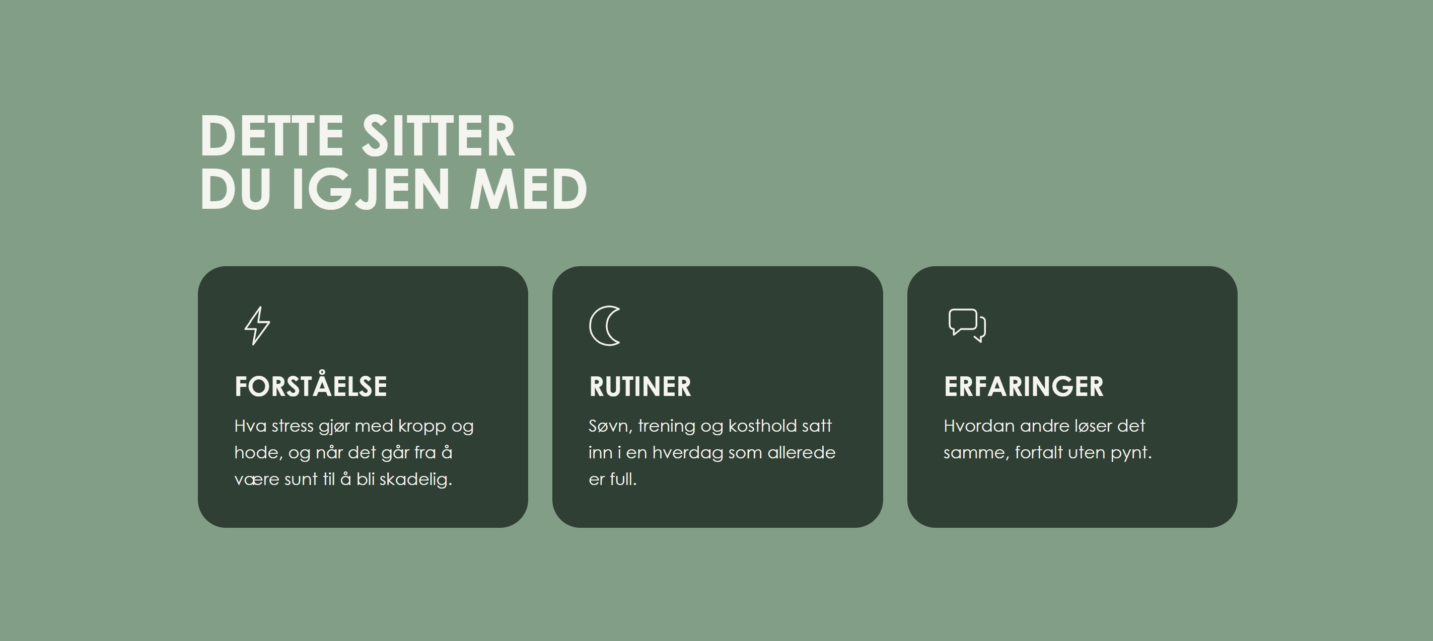 Dette sitter du igjen med