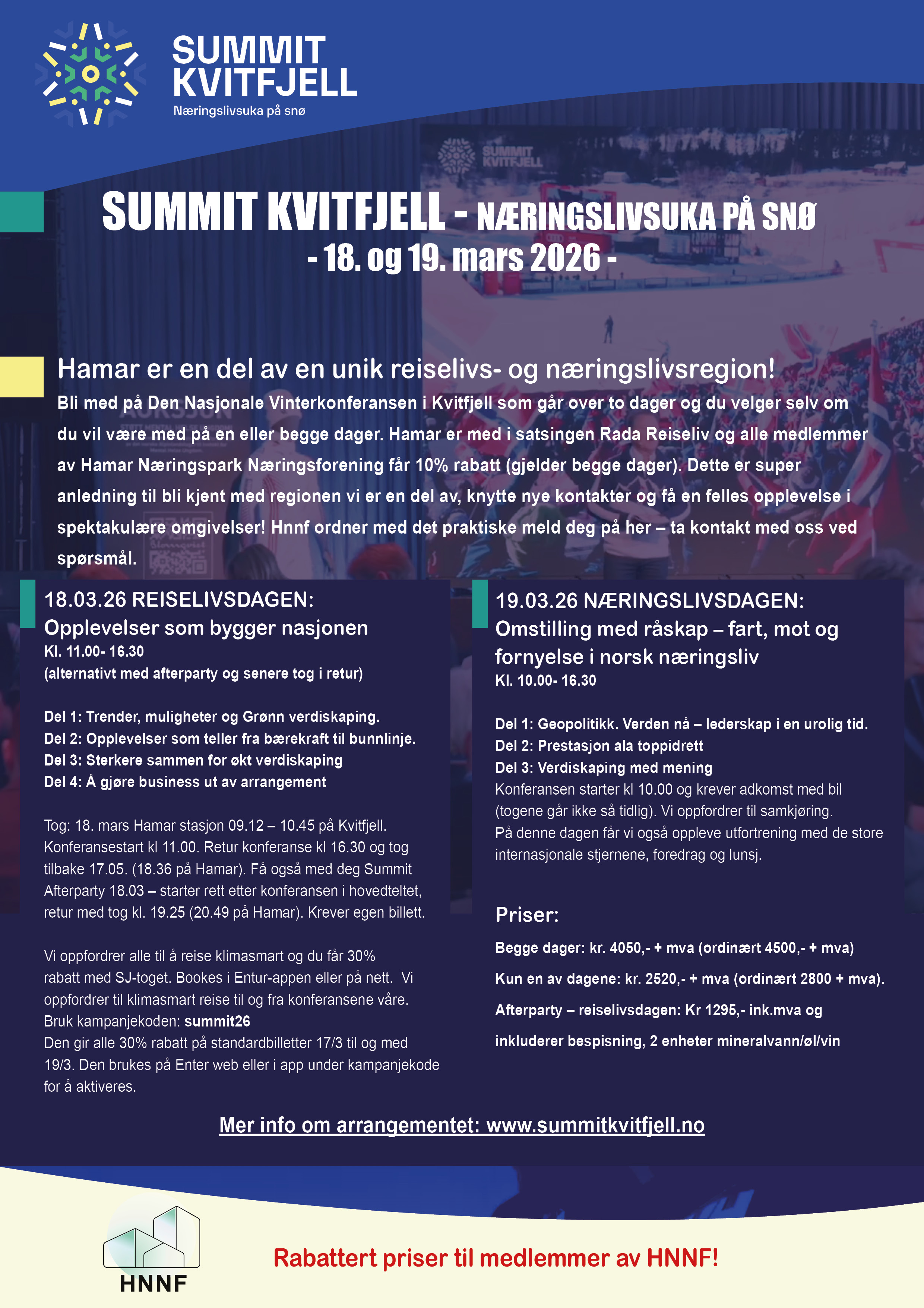 Summit Kvitfjell 2026