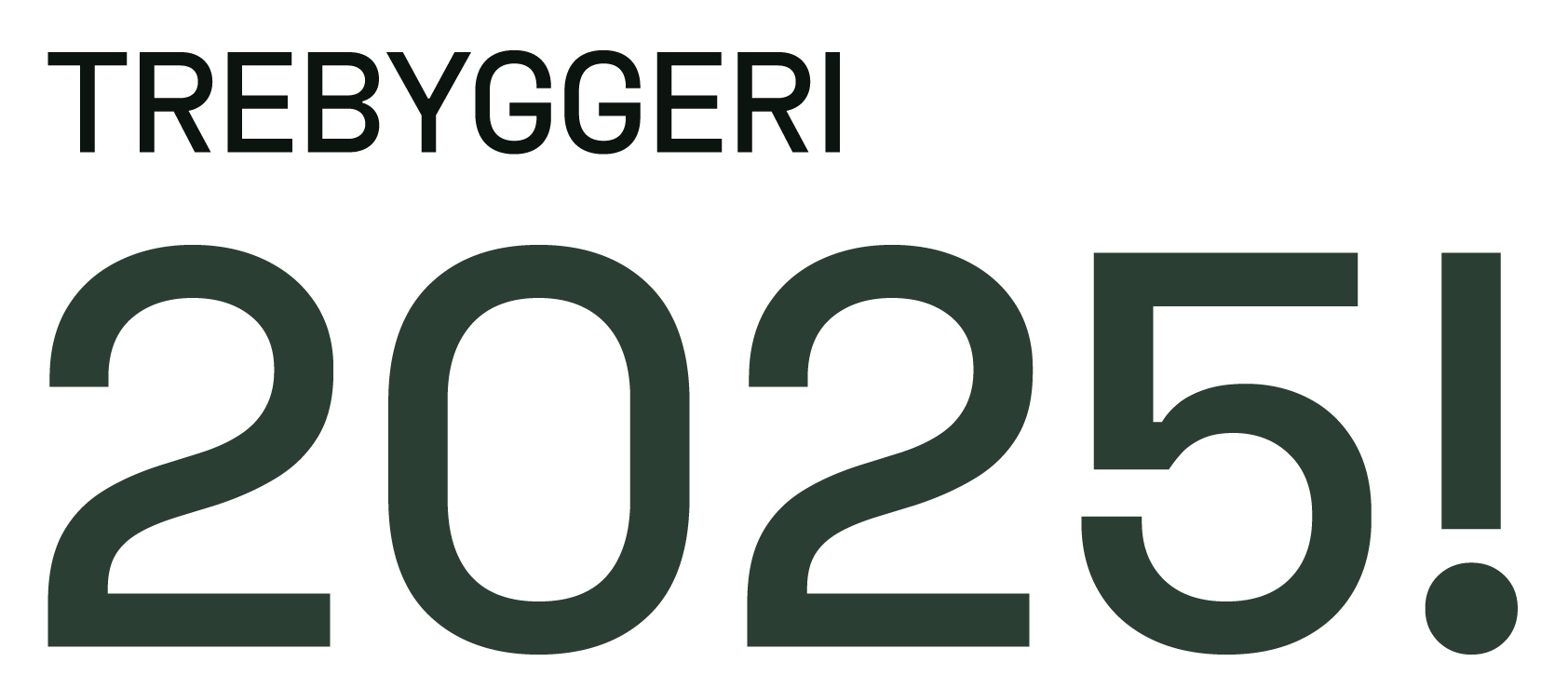 Trebyggeri 2025 logo